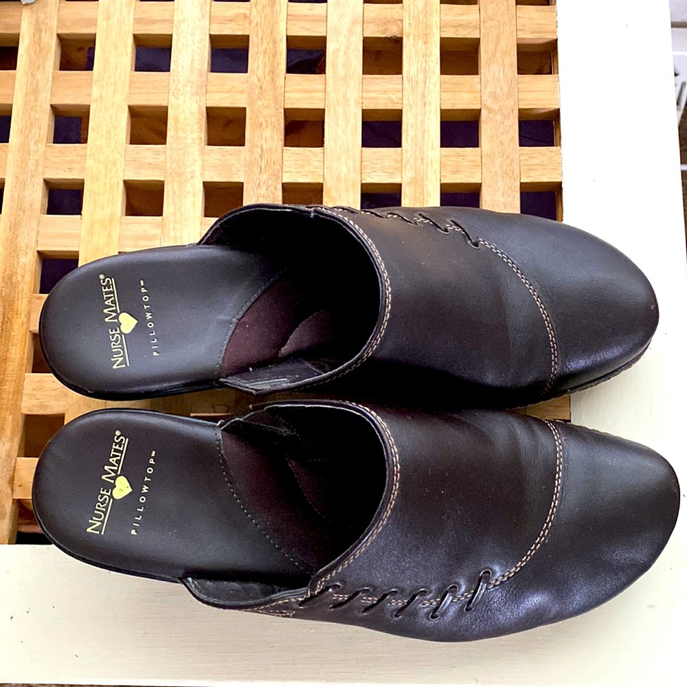 Nurse Mates Pillow Top Mules 9.5M